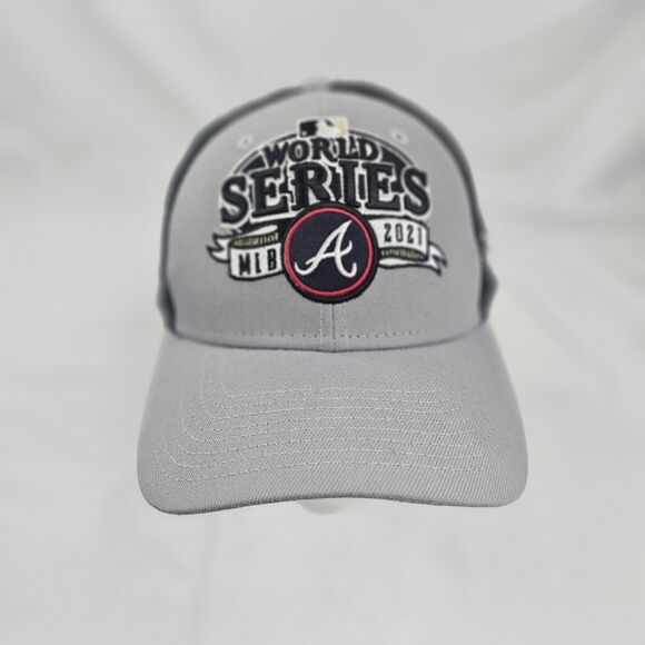 Atlanta Braves New Era Gray/Black 2021 National League Champions - Picture 1 of 6